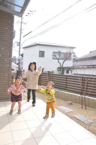 日当たり抜群のテラス 日当たり抜群のテラス