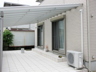 高すぎず、低すぎず。 外の屋根はなるべく低く。